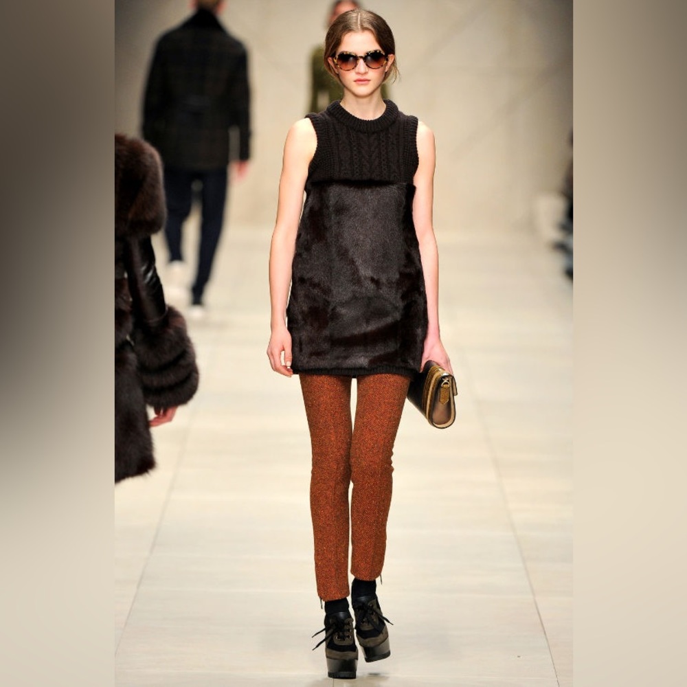 Burberry Prorsum 2011 runway Mink Vast Top